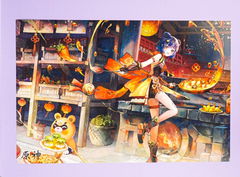 Постер Genshin Impact с героями 42х29см 1 штука - Pic n 301967