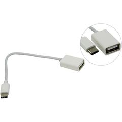 Кабель OTG USB Type-C (M) to USB 2.0 (F) 0.1 метра
