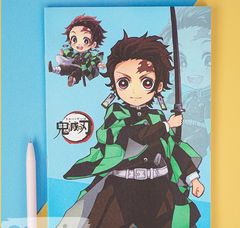 Тетрадь Истребитель Демонов 16 листов в линейку - Pic n 302354