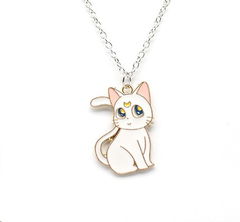 Кулон “Sailor Moon Cat” на цепочке 34см белый - Pic n 302496