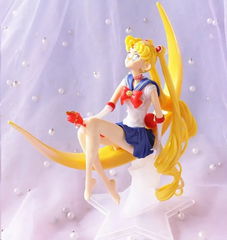 Фигурка Sailor Moon, Сейлор Мун на луне 15см - Pic n 302632