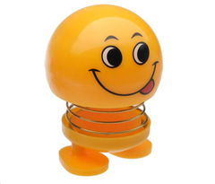 Игрушка Смайл КАЧАЕТ ГОЛОВОЙ на панель авто - Pic n 302635