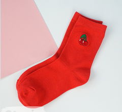 Носки “Fruit” красный, 37-40 - Pic n 302866