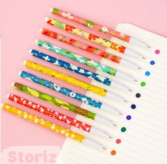 Набор цветных ручек “Flowers” 10 шт. - Pic n 302891