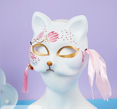 Маска карнавальная «Кицунэ» D - Pic n 303236