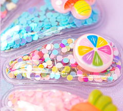 Набор заколок «Конфетти №2» 7см 5 шт. - Pic n 303247