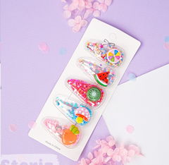 Набор заколок «Конфетти №2» 7см 5 шт. - Pic n 303247