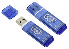 USB Flash Drive 8Gb Glossy Blue - Pic n 303299