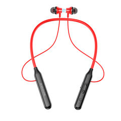 Bluetooth Наушники Borofone BE Powerful Sports Red - Pic n 303316