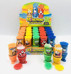 Жидкая карамель МОНСТРИКИ КУДРЯШКИ 8гр 1шт.