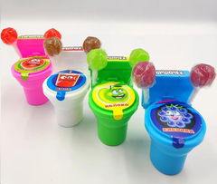 Карамель кислая на палочке Унитаз 15гр. 1шт. - Pic n 303592