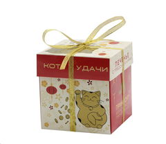  Печенье с предсказаниями Кот удачи 5 шт. 35гр