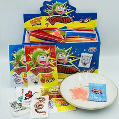 Взрывная карамель «Взрыватели» с татуиро