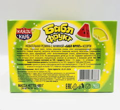 Жевательная резинка с начинкой БАБЛ ФРУКТ 1шт. 16г - Pic n 303676