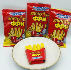 Жевательная резинка КАРТОШКА ФРИ 1шт. 15гр. - Pic n 303677