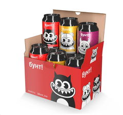  Лимонад Бунт! 300 мл. в ассортименте 1шт.