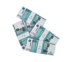 Пачка сувенирных денег 1000р 