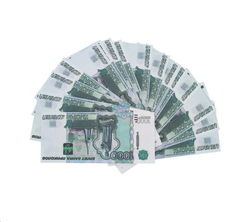 Пачка сувенирных денег 1000р 80шт. - Pic n 303688