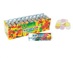 Конфеты ХОЛОДОК детства, ассорти вкусов 15гр 1шт.