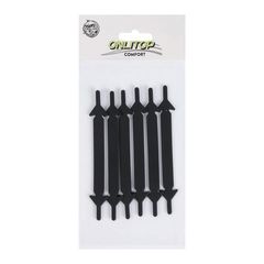 Набор шнурков 6 шт, для кроссовок силиконовые - Pic n 303914