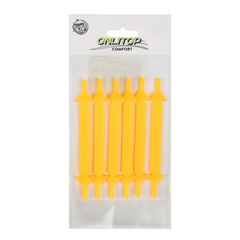 Набор шнурков 6 шт, для кроссовок силиконовые - Pic n 303914