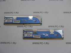 Модуль памяти DDR2 2Gb KIT (2х1Gb) Kingston HyperX KHX9200D2K2/2G /PC2-9200 /С радиаторами охлаждения