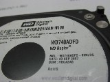 Жесткий диск HDD SATA 74Gb Western Digital Raptor (WD740ADFD) /10000rpm /16Mb /с повышенной отказоустойчивость