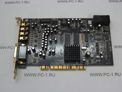 Звуковая карта PCI 7.1 Creative X-Fi XtremeMusic /Dolby Digital 5.1 /EAX ADVANCED HD 5.0 /ЦАП 24 бит/192 кГц /109 dBA (SB0460)