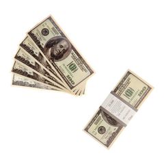 Пачка купюр 100$, сувенирные деньги 100 долларов - Pic n 304537
