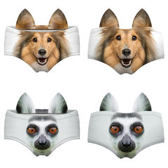 Трусы с принтом 3D в виде животных «Хрюшка!» - Pic n 307476