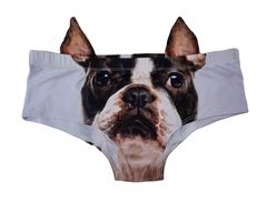 Трусы с принтом 3D в виде животных «Мопс!» - Pic n 307483
