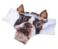 Трусы с принтом 3D в виде животных «Мопс!» - Pic n 307483