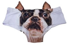 Трусы с принтом 3D в виде животных «Мопс!» - Pic n 307483
