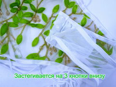 Боди кружевное / Прозрачное, сексуальное, нижнее белье/ Цвет бирюзовый / Размер L (46-48-50) - Pic n 307686