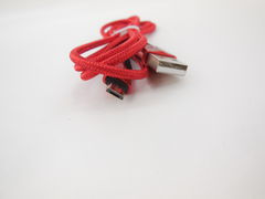 Кабель USB to micro USB hoco x38 Red длинна 1метр 1шт. - Pic n 308183