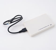 Внешний жесткий диск 2.5 дюйма USB3.0 320GB Белый матовый корпус