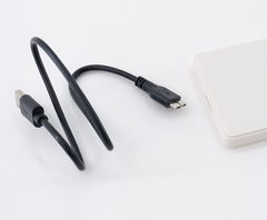 Внешний жесткий диск 2.5 дюйма USB3.0 320GB Белый матовый корпус - Pic n 308286
