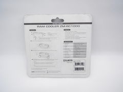 Охлаждение памяти ZALMAN ZM-RC1000 25дБ 2700об/мин, 3-pin коннектор МП - Pic n 309045