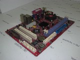 Материнская плата MB PC Chips M789CG /Процессор VIA C3 (800MHz) /2xDDR /2xPCI /CNR /Sound /4xUSB /VGA /LAN /LPT /COM /FlexATX /Заглушка
