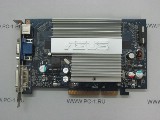 Видеокарта AGP ASUS N7600GS GeForce 7600GS 256Mb /DDR2 /128bit /DVI /VGA /TV-Out /Silent /Питание Molex