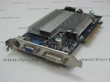 Видеокарта AGP ASUS N7600GS GeForce 7600GS 256Mb /DDR2 /128bit /DVI /VGA /TV-Out /Silent /Питание Molex