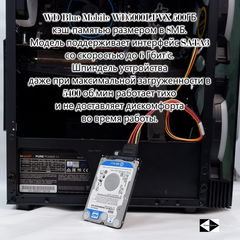 500ГБ Жесткий диск для ноутбуков SATA HDD 2.5" Western Digital WD Blue 5400 об/мин WD5000LPVX 6.0 Гбит/с Буфер: 8 Мб. - Pic n 309895