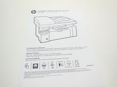МФУ HP LaserJet Pro M1212nf MFP Пробег: 53.910 стр. Остаток тонера: 100% - Pic n 299803