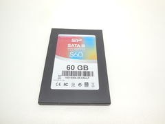 Твердотельный накопитель SSD 60Gb Silicon Power Slim S60 (SP060GBSS3S60S25)