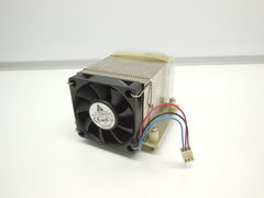Радиатор охлаждения алюминий с вентилятором 60х60 мм (Delta Electrinics AFB0612VHC 12v 038A)