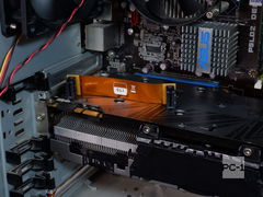 8см. Шлейф объединения видеокарт SLI гибкий Мост ASUS NVIDIA Bridge 26pin. Золотистый.  - Pic n 42334