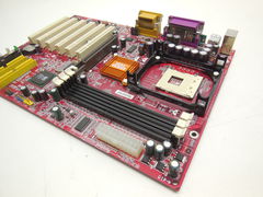 Материнская плата Socket 478 MSI 645E Max-U Рамка задних портов в комплекте - Pic n 310460