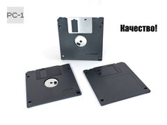 10шт. Новые! Дискеты FDD 3.5" форматированные MFD-2HD. Для флоппи дисковода 1.44 Мб. Время использования — 25 лет - Pic n 279939