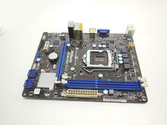 Материнская плата Asrock H61M-VG4 Socket 1155 Рамка задник портов в комплекте - Pic n 310605