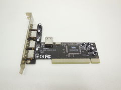 Контроллер PCI to USB VIAUSB20 DH300-13 040719 Rev:13 VIA VT6212L 5 портов USB 2.0